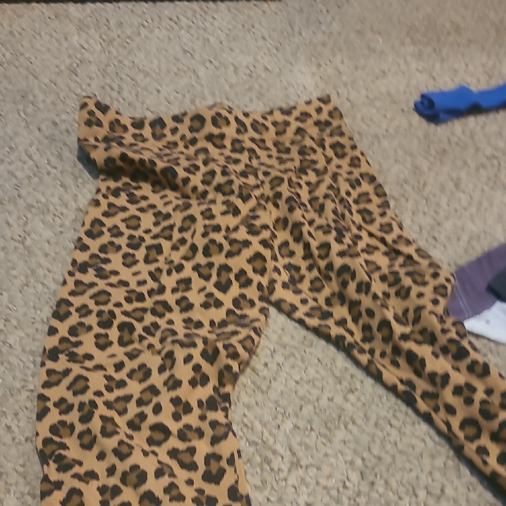 one 5 one Leopard Print Belt